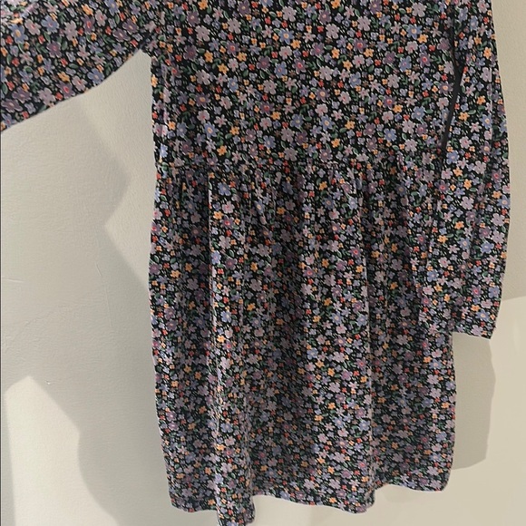 H&M Black and Pink Bishop Sleeve Sundress - Picture 4 of 6